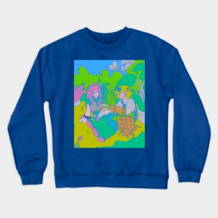 Basil and Aubrey fanart Crewneck Sweatshirt